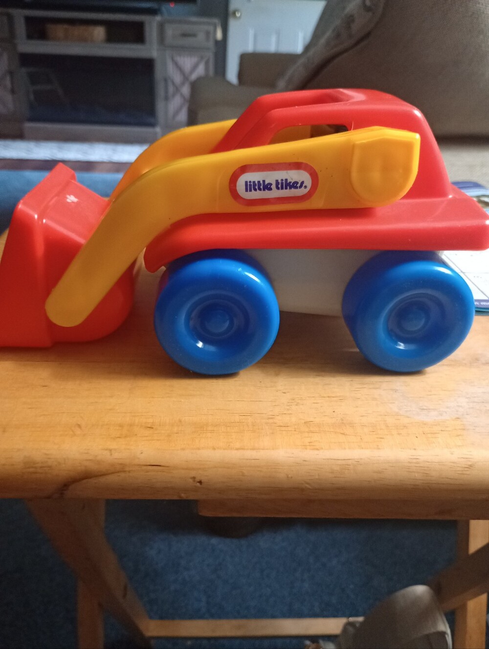 Little Tikes.  Red & Yellow Bulldozer Toy Truck